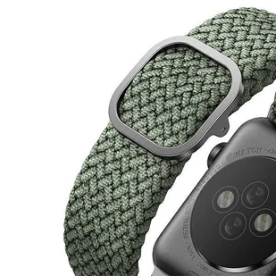 UNIQ pasek Aspen Apple Watch 44/42/45mm Braided zielony/cypress green - Akcesoria do smartwatchy - miniaturka - grafika 5