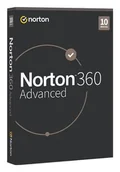 Programy antywirusowe - Norton 360 Advanced BOX PL 10 - desktop - licencja na rok - miniaturka - grafika 1