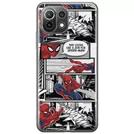 Etui i futerały do telefonów - Etui dedykowane do XIAOMI MI 11 LITE 4G / MI 11 LITE 5G / 11 LITE 5G NE wzór:  Spider Man 001 oryginalne i oficjalnie licencjonowane - miniaturka - grafika 1