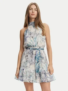 Guess Sukienka letnia W5GK15 W0WA2 Niebieski Regular Fit - Sukienki - miniaturka - grafika 1