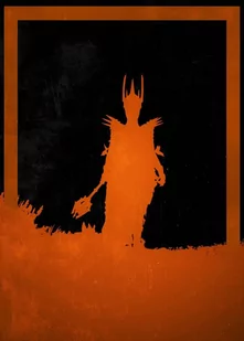 Dusk of Villains - Sauron, Władca Pierścieni - plakat 30x40 cm - Plakaty - miniaturka - grafika 1