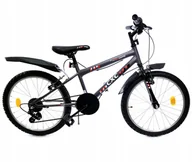 Rowery - Midex Rower dla dzieci 20 cali Szary - miniaturka - grafika 1
