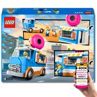 Klocki - LEGO City Pączkarnia – Food Truck z Pączkami i Kawą Zabawka dla chłopca i dziewczynki Idealna do zabawy w sklep + EBOOK-3 - miniaturka - grafika 1