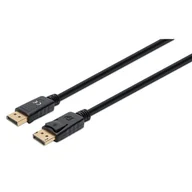 Kable komputerowe i do monitorów - Manhattan 355582 kabel DisplayPort 3 m Czarny - miniaturka - grafika 1