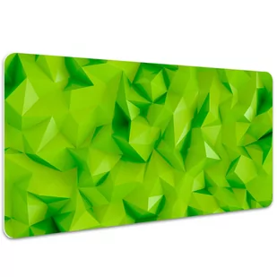 Duża podkładka na biurko Abstrakcja zieleń 100x50cm, Dywanomat - Podkładki na biurko - miniaturka - grafika 1