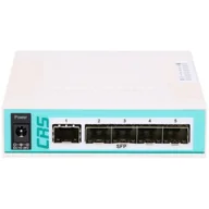Switche - MIKROTIK CRS106-1C-5S Switch 1x RJ45 1000Mb/s 6x SFP - miniaturka - grafika 1