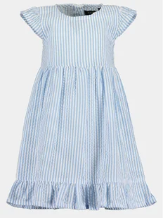 Blue Seven Sukienka letnia 919048 X Błękitny Regular Fit - Sukienki i spódniczki dla dziewczynek - miniaturka - grafika 1