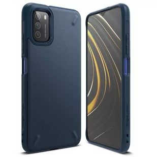 Ringke Onyx wytrzymałe etui pokrowiec Xiaomi Poco M3 granatowy (OXXI0002) - Etui i futerały do telefonów - miniaturka - grafika 1