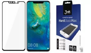 3MK Szkło hartowane HardGlass Max Huawei Mate 20 Pro czarny (3M000898) - Szkła hartowane na telefon - miniaturka - grafika 1