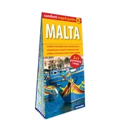 Przewodniki - Malta laminowany map&guide 2w1 przewodnik i mapa - Agnieszka Fundowicz-Skrzyńska - książka - miniaturka - grafika 1