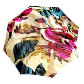 Parasole - Parasol damski Doppler Imperial Vintage automatyczny składany satyna - miniaturka - grafika 1