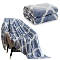 Koce - Koc 200 x 220 Mikrofibra Gładka Inger 07 - miniaturka - grafika 1