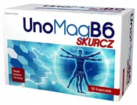 Witaminy i minerały - UnoMagB6 Skurcz magnez + witamina B, 50 kaps. - miniaturka - grafika 1