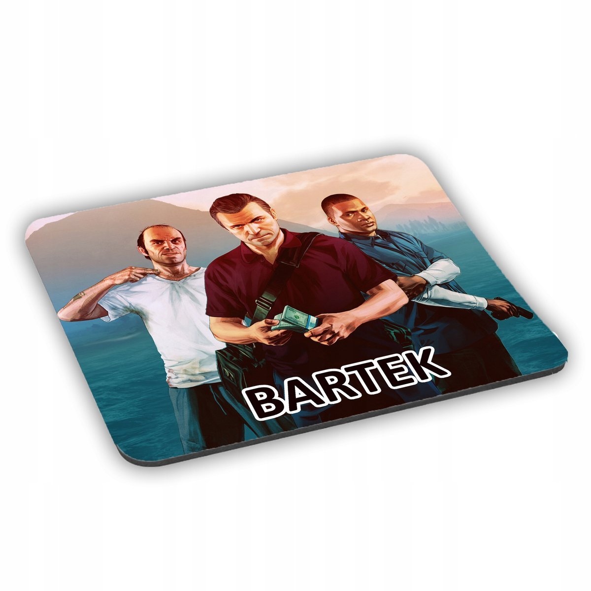 Podkładka pod mysz Gta V GRAND THEFT AUTO 5 + IMIĘ