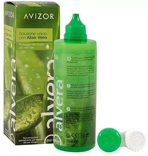 Avizor avizor alvera z aloe vera, 1er Pack (1 X 350 ML) 20185 - Płyny do soczewek kontaktowych - miniaturka - grafika 1