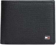 Portfele - Tommy Hilfiger Męski portfel z flagą TH Mini CC AM0AM13708 składany portfel, niebieski (Space Blue), jeden rozmiar, Niebieski (Space Blue), rozmiar uniwersalny - miniaturka - grafika 1