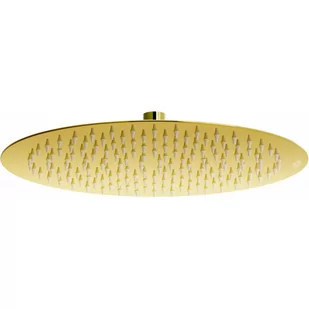 Mexen Slim deszczownica 30 cm złota - 79230-50 - Słuchawki prysznicowe - miniaturka - grafika 1