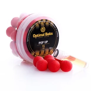 Optimal Baits Kulki proteinowe pływające Pop Up MORWA 15mm - Zanęty - miniaturka - grafika 1