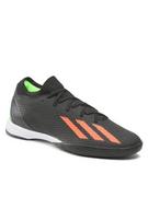 Piłka nożna - adidas Buty X Speedportal.3 In GW8465 Czarny - miniaturka - grafika 1