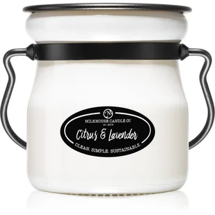 Milkhouse Candle Co. Creamery Citrus & Lavender świeczka zapachowa Cream Jar 142 g - Świece - miniaturka - grafika 1
