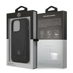 Mercedes MEHCP14XARMBK iPhone 14 Pro Max 6,7" czarny/black hardcase Leather Urban - Etui i futerały do telefonów - miniaturka - grafika 8