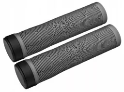 Chwyty kierownicy Maze 137 mm, szaro-czarne - Kierownice rowerowe - miniaturka - grafika 1