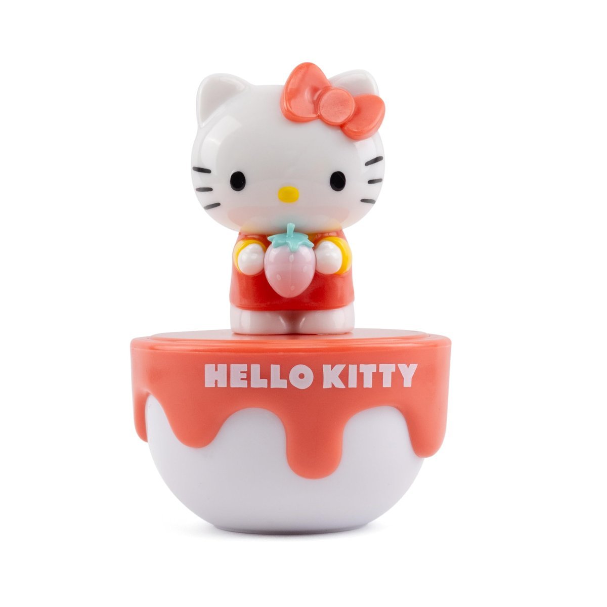 Bandai Sanrio Hello Kitty And Friends kapsuła z okazji 50. rocznicy - 8 cm kolekcjonerska figurka Hello Kitty z pudełkiem ekspozycyjnym, urocze prez..