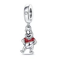 Wisiorki - Zawieszka SREBRO 925 Charms koralik do PANDORA Kubuś Puchatek - miniaturka - grafika 1