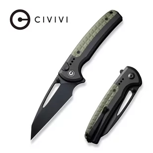 Nóż składany Civivi Sentinel Strike Black Aluminium / OD Green FRN, Black K110 (C22025B-3) - Noże - miniaturka - grafika 1