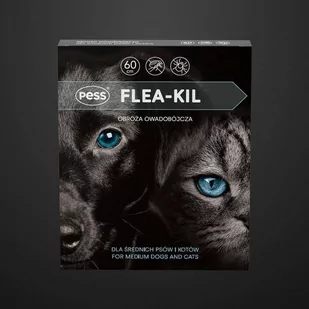 Pess Obroża Owad Flea-kil 60cm Pies/kot - Artykuły przeciw pasożytom - miniaturka - grafika 1