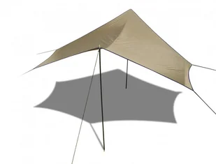 plandeka Hardin325 x 325 cm poliestrowe safari/navy - Akcesoria do przyczep i kamperów - miniaturka - grafika 1