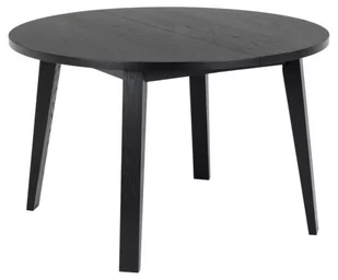 Stół okrągły A-Line czarny dąb 120 cm - Stoły - miniaturka - grafika 1