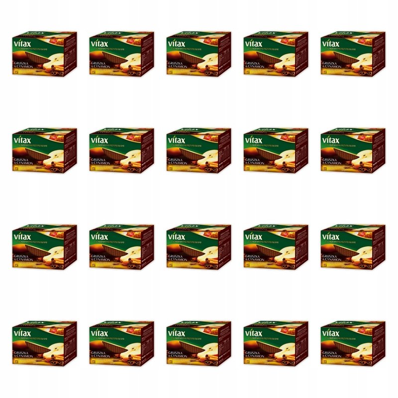 Herbata Owocowa Vitax Gruszka Cynamon X20