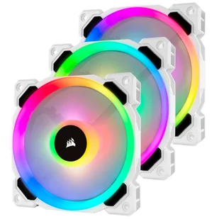 Corsair wentylator LL120 RGB LED Static Pressure 120 mm PWM trójpak biały (CO-9050092-WW) - Chłodzenie procesora - miniaturka - grafika 4