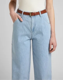 LEE LONG THIN BELT DARK COGNAC LG405080 95 - Paski - miniaturka - grafika 1