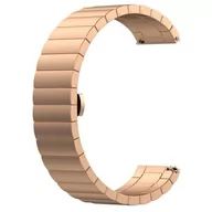 Akcesoria do smartwatchy - Beline pasek Watch 20mm Beauty różowe złoto/rose g - miniaturka - grafika 1