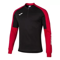 Bluzy męskie - Joma Męska bluza Eco Championship Sweatshirt, czarna/czerwona, S - miniaturka - grafika 1
