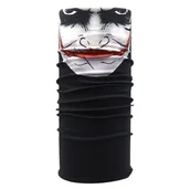 Apaszki i szaliki damskie - Komin na głowę maska Bandama chusta JOKER FACE - miniaturka - grafika 1