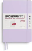 Kalendarze - KALENDARZ TYGODNIOWY Z NOTATNIKIEM LEUCHTTURM1917 MEDIUM (A5) 2026 LILAC - miniaturka - grafika 1