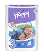Pieluchy dla dorosłych - Bella baby happy Pieluszki Baby Happy New Flexi Fit Midi (3) 5-9 kg 52 szt. BB-054-MU52-007 - miniaturka - grafika 1