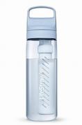 Shakery i bidony sportowe - Butelka z filtrem do wody LifeStraw Go 2.0 650ml Icelandic Blue TRITAN RENEW w 50% z recyklingu - miniaturka - grafika 1