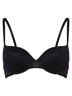 Tommy Hilfiger Damski biustonosz z fiszbinami Kobiety Sztuczne włókno niebieski jednolity, 75B - Biustonosze - miniaturka - grafika 1