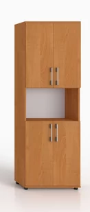 Regał Biurowy Na Ksiażki I Segragatory G 80 4D Olcha - Regały - miniaturka - grafika 1