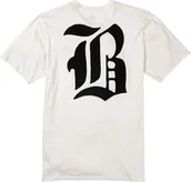 Koszulki męskie - t-shirt męski BURTON HESSTON SS TEE Stout White - miniaturka - grafika 1