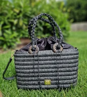 Torebki damskie - Koszyk pleciony Nobo - miniaturka - grafika 1