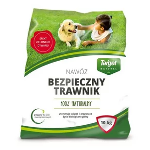 Target Nawóz do trawników BEZPIECZNY TRAWNIK 10 kg - Nawozy ogrodnicze - miniaturka - grafika 1