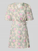 Sukienki - Sukienka koktajlowa w kopertowym stylu model ‘PINJE’ - miniaturka - grafika 1