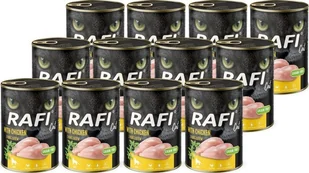 Mokra karma dla kota Rafi Cat Adult z kurczakiem zestaw 12 x 400 g - Mokra karma dla kotów - miniaturka - grafika 1