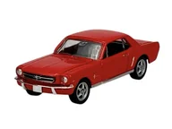 Samochody i pojazdy dla dzieci - WELLY 1964 1/2 FORD MUSTANG COUPE CZERWONY 1:60 52262 - miniaturka - grafika 1