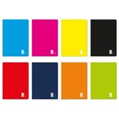 Zeszyty szkolne - Inter-druk Zeszyt A5 60k. UV Kolekcja One Color kratka AA039INT - miniaturka - grafika 1